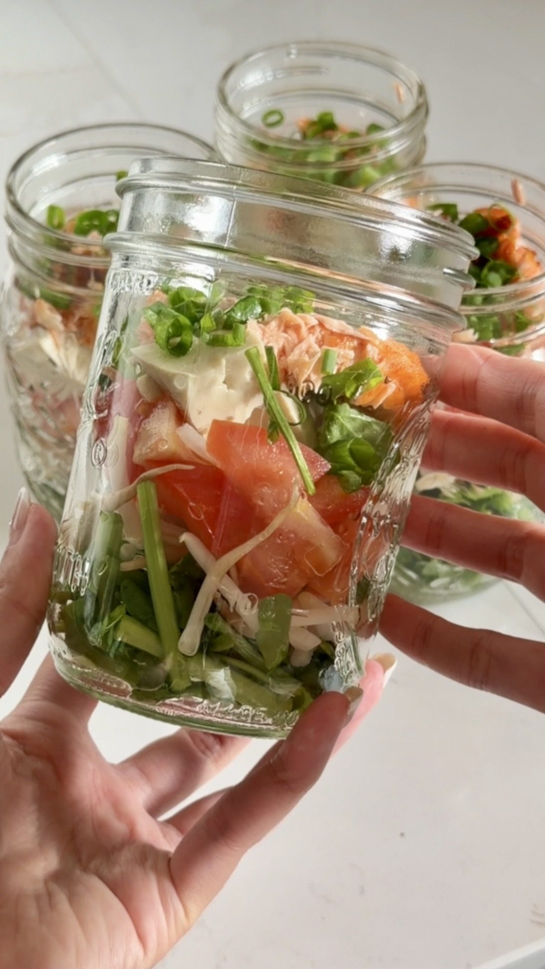 Watercress Tofu Salmon Salad - Episode 3
