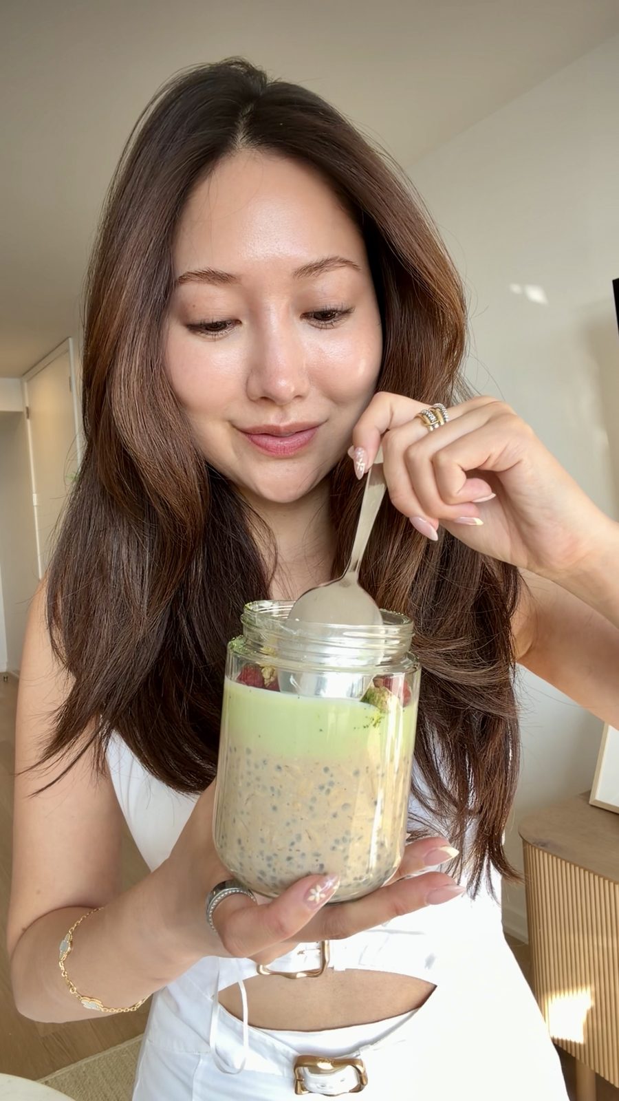 Matcha Pistachio Oats